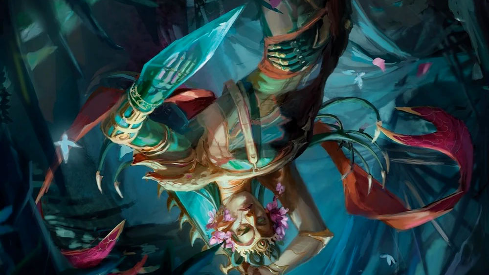 A playmat for Magic: The Gathering in Tabletop Simulator